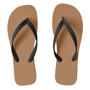 Copper Solid Plain Color Jandals