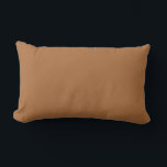 Copper Solid Plain Colour Lumbar Cushion<br><div class="desc">The colour of copper is a deep,  warm reddish-brown. 
Often found in nature,  especially within rocks and soil. 
Hex# AE703F
Copper has a strong and vibrant relation to luxury and wealth. Making it a great choice for adding a touch of sophistication to any look or design.</div>