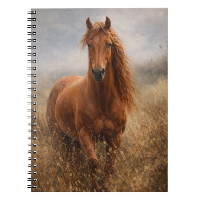 Copper Spirit | Chestnut Horse | Notebook (Front)