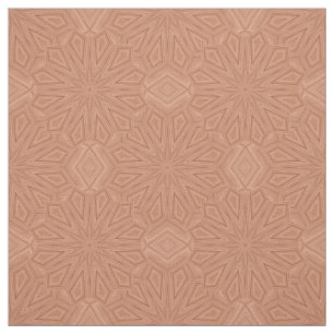 Copper Starburst Fabric