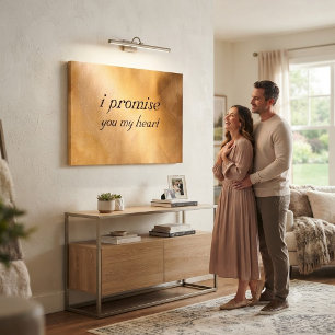 Copper Wedding Canvas Print