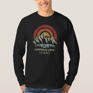 Copperas Cove Texas Mountain Sunset Sunrise Kayaki T-Shirt