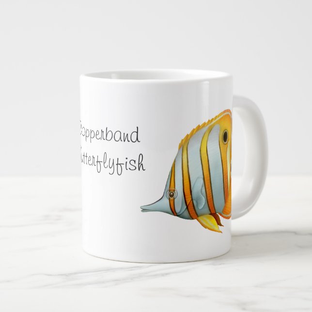 Copperband Butterflyfish Speciality Mug (Front Right)