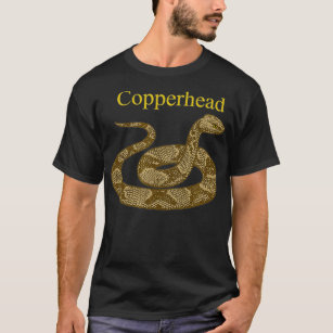 Copperhead Snake Venomous Pit Viper Reptile T-Shirt