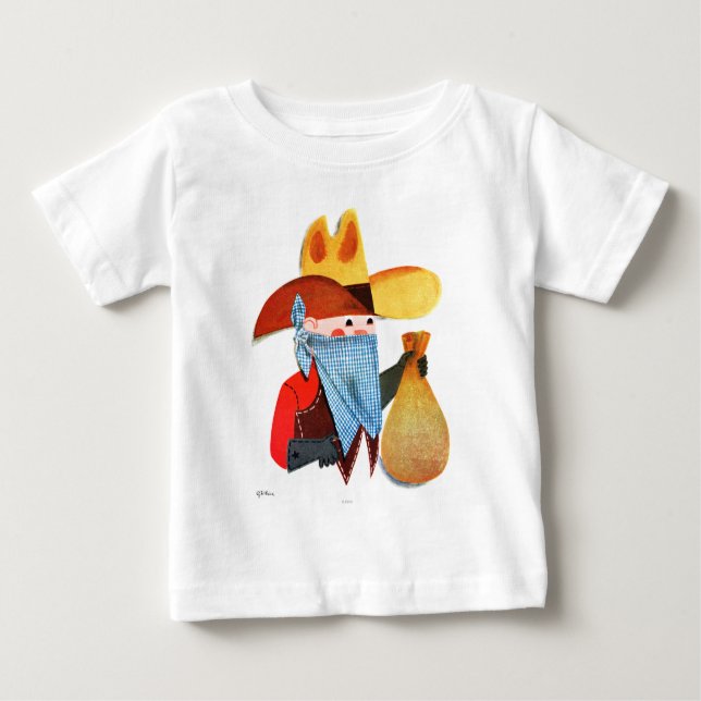 Cops and Robbers Baby T-Shirt (Front)