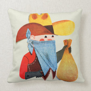 Cops and Robbers Cushion