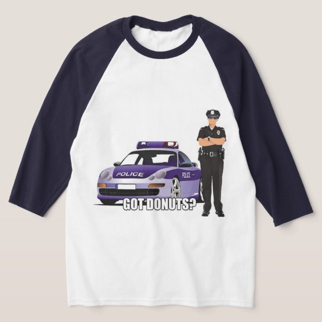 Cop's diet T-Shirt (Laydown)