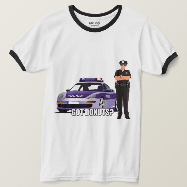 Cop's diet T-Shirt (Design Front)