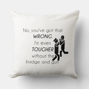 Cops Jokes Gifts Cushion