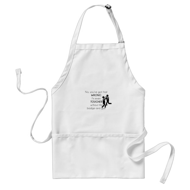 Cops Jokes Gifts Standard Apron (Front)
