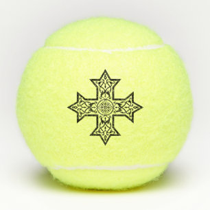 Coptic Cross Tennis Balls