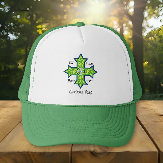 Coptic Cross Trucker Hat (Creator Uploaded)