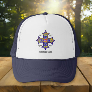 Coptic Cross Trucker Hat