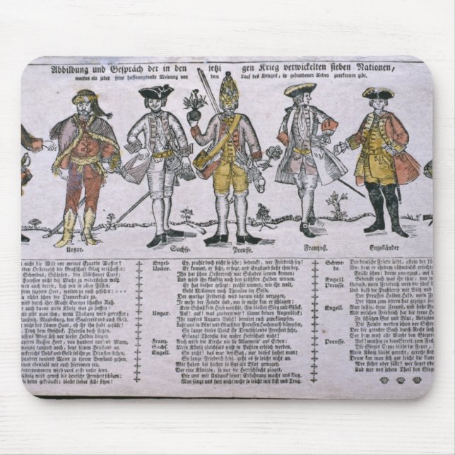 Copy and Discussion of the Nations Mouse Pad (Front)