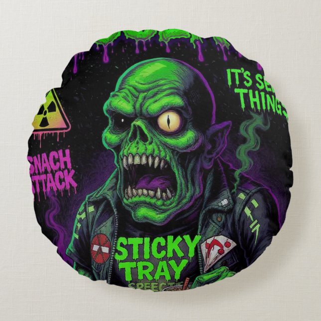 Copy and paste these directly into your Redbubble  Round Cushion (Front)
