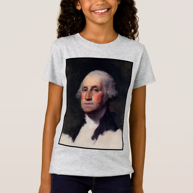 Copy Anthaeneum George Washington, Gilbert Stuart  T-Shirt (Front)