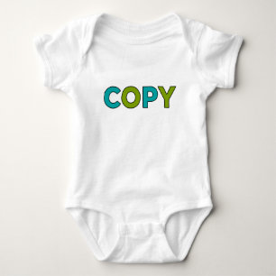 COPY - Copy & Paste for Twins Baby Bodysuit