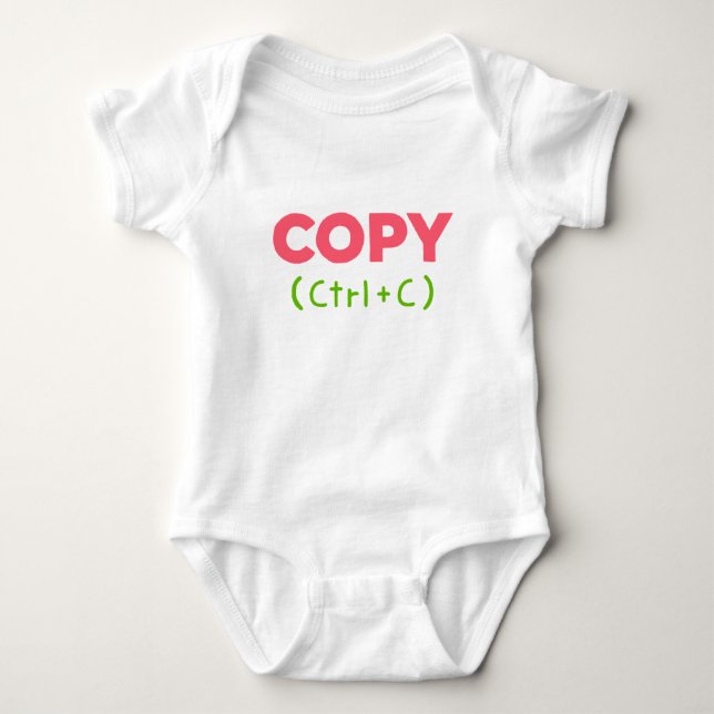 COPY (Ctrl+C) Baby Bodysuit (Front)