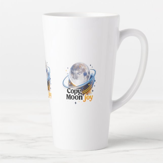Copy Moon Joy Celestial Planet Graphic MUG (Right)