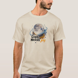 Copy Moon Joy Celestial Planet Graphic T-Shirt