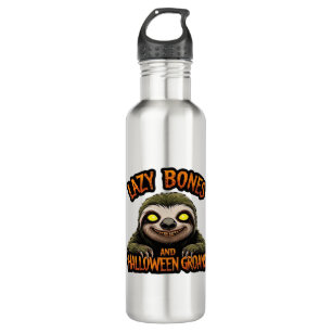 Copy of Lazy Bones and Halloween Groans - Creepy S 710 Ml Water Bottle