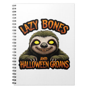 Copy of Lazy Bones and Halloween Groans - Creepy S Notebook