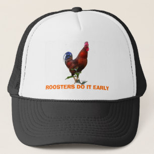 Copy of Project61, ROOSTERS DO IT EARLY Trucker Hat