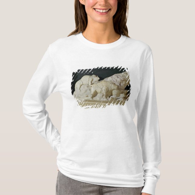 Copy of sculpture of bisons, Le T-Shirt (Front)