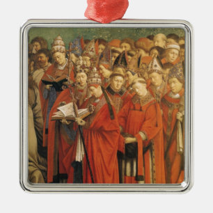 Copy of The Adoration of the Mystic Lamb Metal Tree Decoration