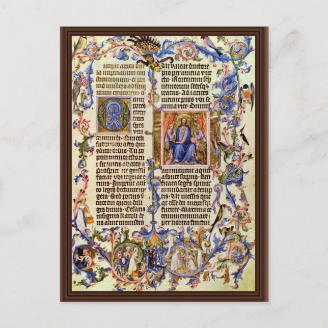 Copy Of The Golden Bull First Page By Meister Der Postcard (Front)