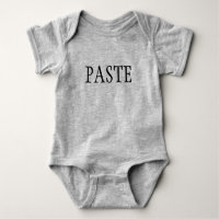 Copy/Paste Onsies for Babies