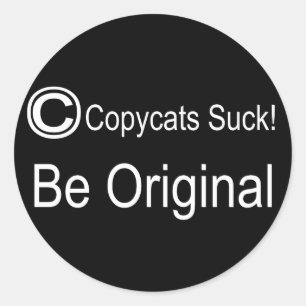 Copycat Classic Round Sticker