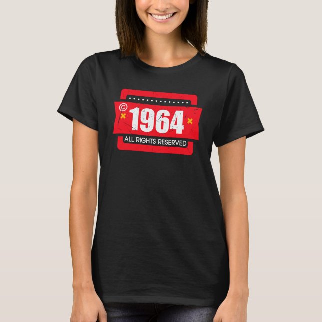 Copyright 1964 All Rights Reserve T-Shirt (Front)