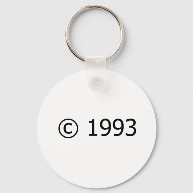 Copyright 1993 key ring (Front)