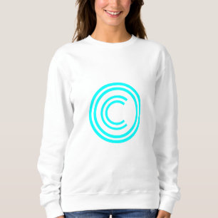 Copyright sign symbol sweatshirt