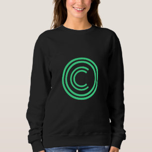 Copyright sign symbol sweatshirt