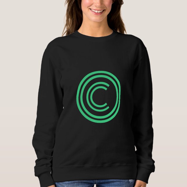 Copyright sign symbol sweatshirt (Front)