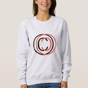 copyright symbol sweatshirt