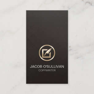 Copywriter Editor Writer Author Business Card