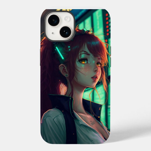 Coque Iphone Anime Girl#1 Case-Mate iPhone Case (Back)
