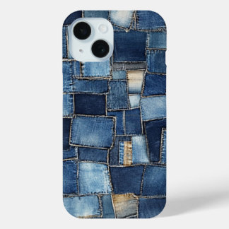Coque jean iPhone 15 case
