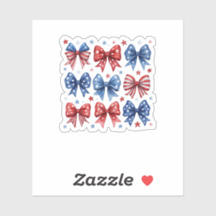 Coquette American Flag Coquette Bow 4th Of July