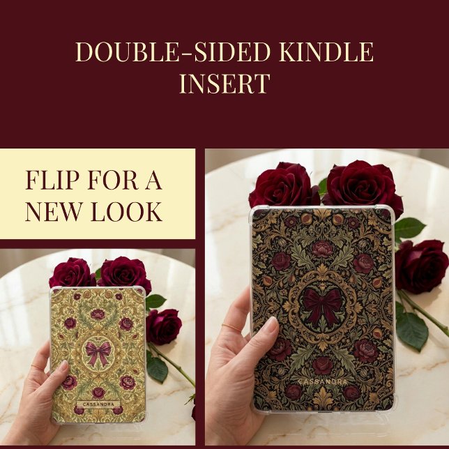 Coquette Antique Gothic Kindle Insert, 2-Side card (Creator Uploaded)