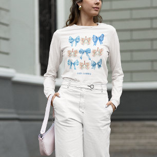 Coquette Asthma Awareness Floral Allergy  T-Shirt