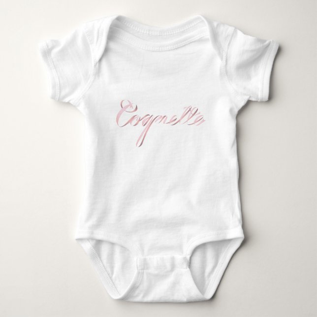 Coquette Baby Bodysuit (Front)