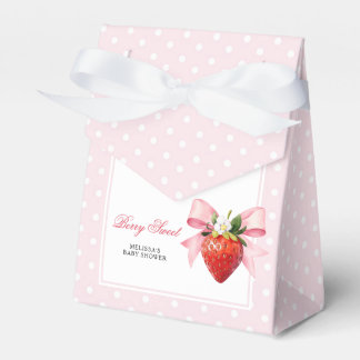 Coquette Berry Sweet Baby Shower Favour Box