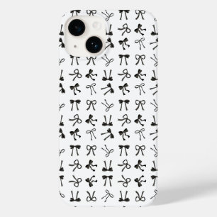 Coquette black Bows Case-Mate iPhone 14 Case