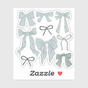 Coquette Blue Bows Romantic