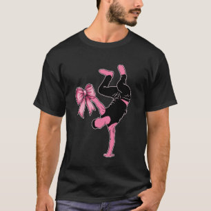 Coquette Bow Break Dance Dancing Breakdancer Hip H T-Shirt