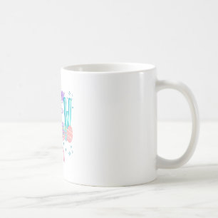 Coquette Bow Cardiology Crew Egg Bunny Easter Coffee Mug